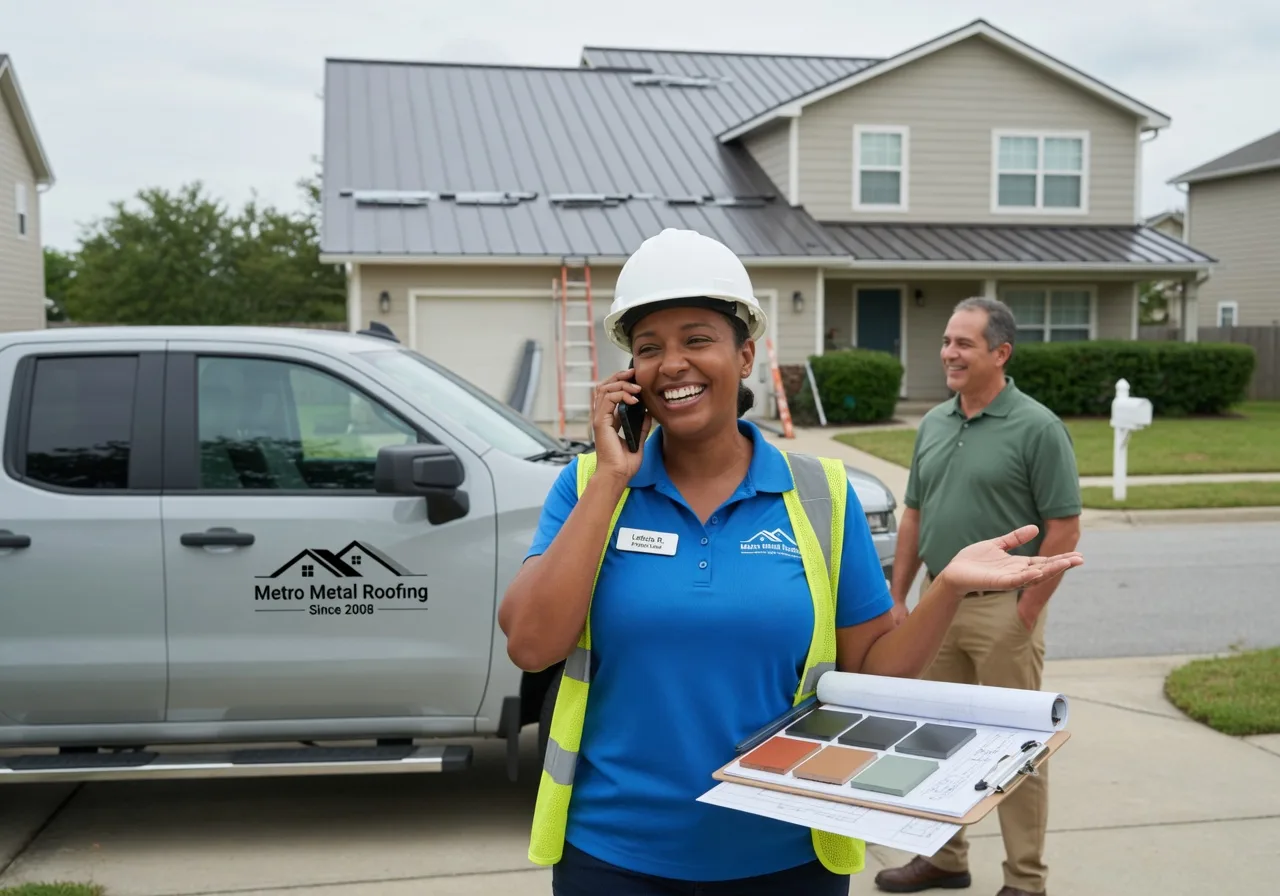 Storm Damage Metal Roof Repair in Hollow Rock, TN